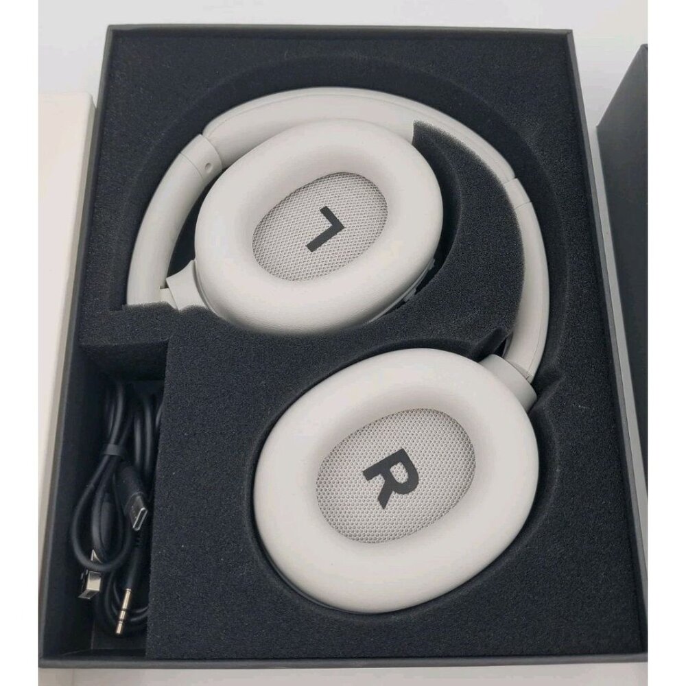 STATUS CORE ANC Wireless Headphones White NEW Rechargeable - Picture 3 of 4